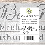 wall4stickers Motivational Bathroom Wall Quote Decal Home Decor Art 700x450mm view 3