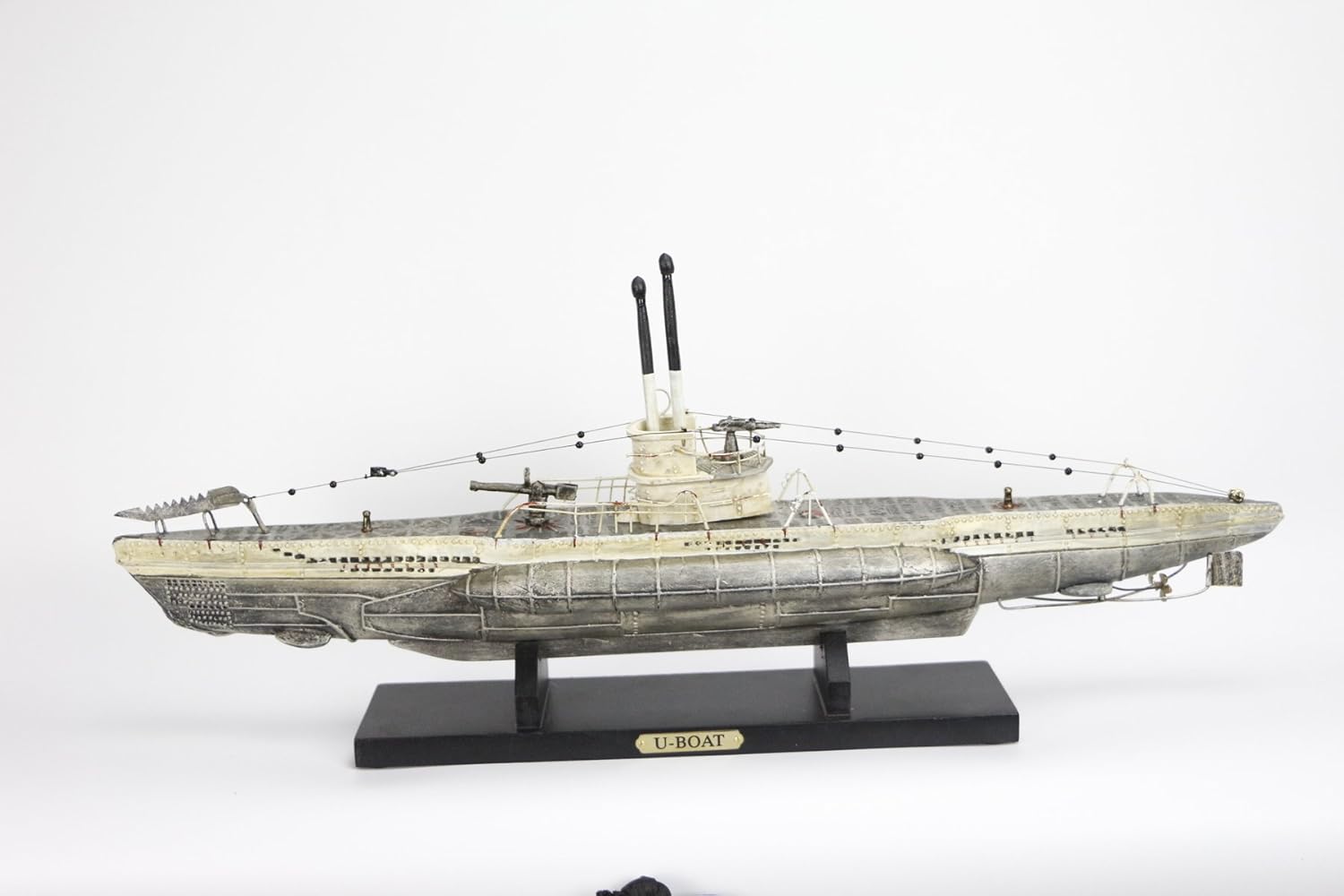 Submarino U-boat Modelismo 48 cms Barco Maqueta Capitán