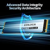 Ediloca EN870 2TB NVMe PCIe 4.0 M.2 2280 SSD PS5 PC PCIe Gen4 view 4