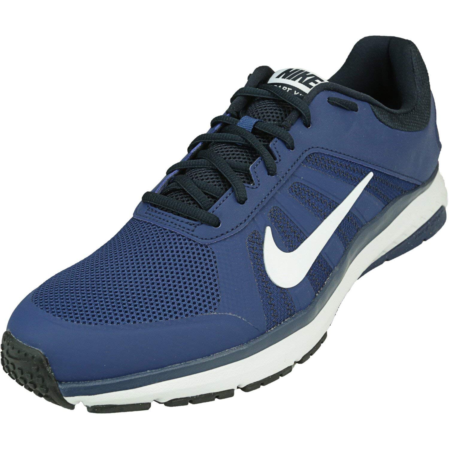nike men's dart 12 msl blue running shoes