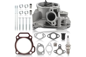 Carbhub 12200-ZF6-406 Cylinder Head Assembly Rockers Valves Springs Kit Fit for Honda GX340 GX390 11HP 13HP Engine Replace Pa