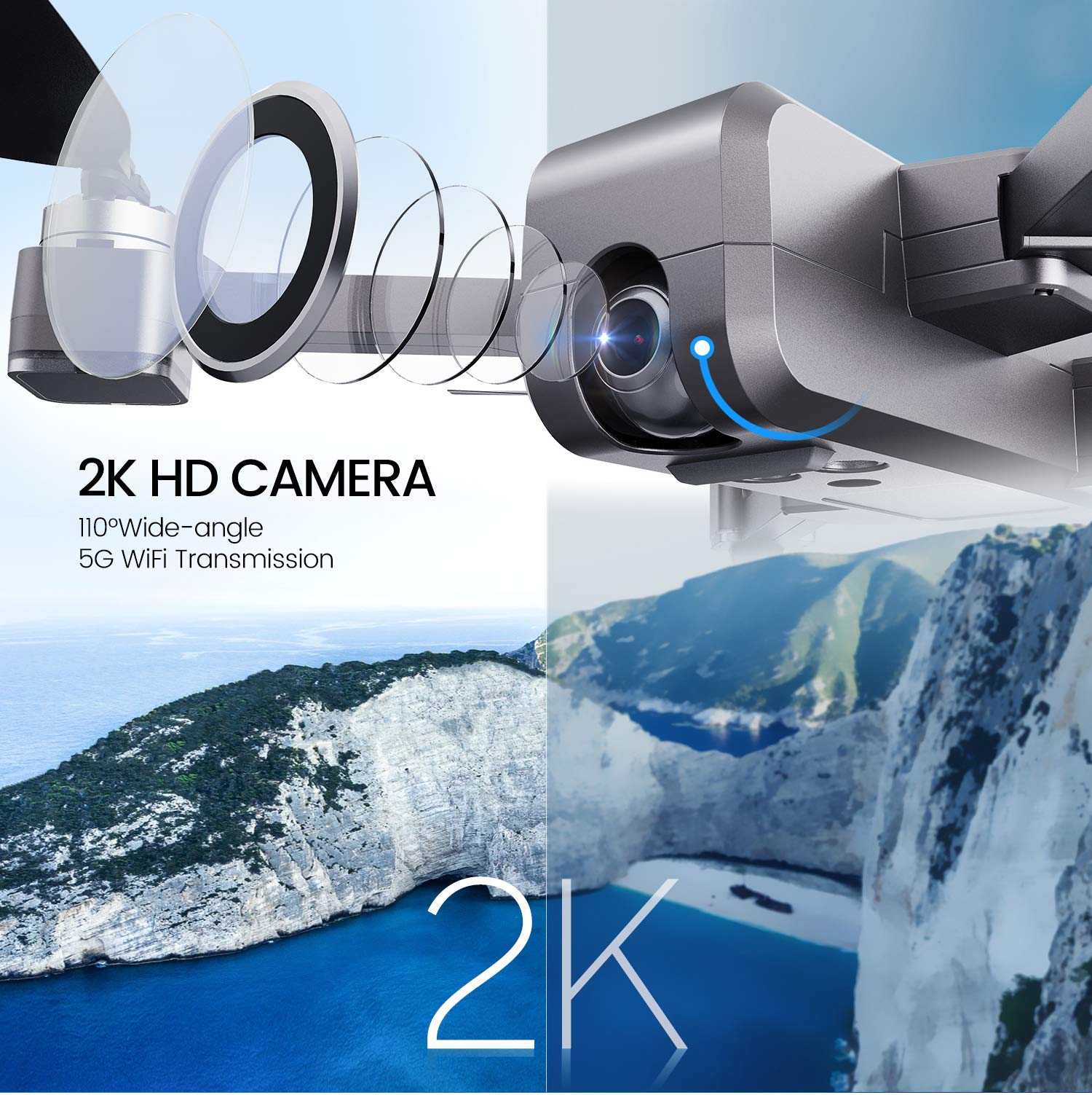 potensic d88 foldable drone