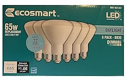 EcoSmart 65W Equivalent Day Light BR30 Dimmable LED