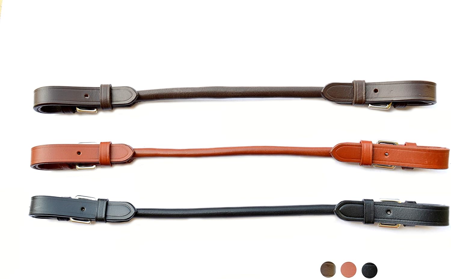 English Saddle Grab Straps (Chestnut) Sports & Outdoors