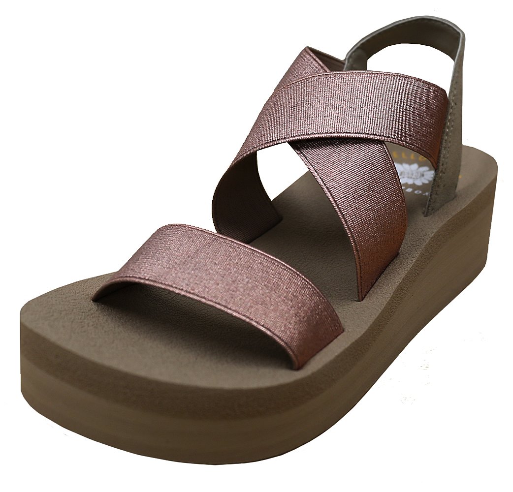 yellow box janalee wedge sandal