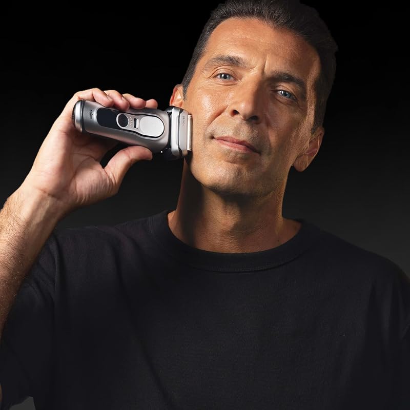 Serie 9 Pro+ Rasoio Elettrico Barba, Custodia, 9517s Argento