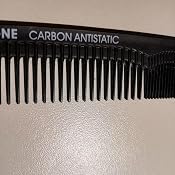 NIANOPKM 4 Haarkämme – Antistatisch, Bruchfest, Friseurkamm Für Herren & Damen (18,5 Cm, Kohlefaser-PC)
