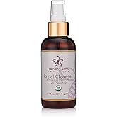 Honey Girl Organics USDA Certified Organic Facial Cleanser and Makeup Remover Extra Sensitive w/Beeswax. Naturally contains Pollen, Propolis, Royal Jelly. 4 Fl Oz