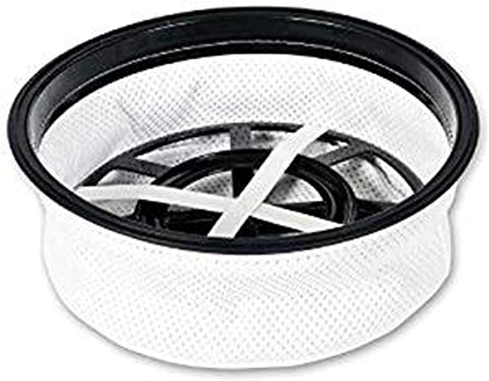 Spares2go 12" Microfibre Cloth Round Filter for Numatic Henry Hetty James