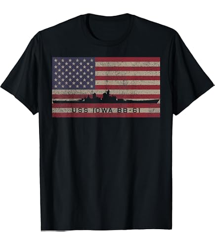 Amazon.com: USS Iowa Battleship WW2 American Warship BB-61