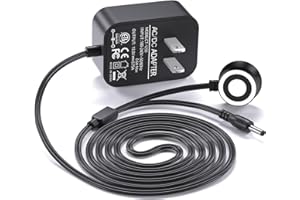 VHBW Replacement for Shark Vacmop Charger - 13.3V Versatile Dual Connector Compatible with Shark VM252 VM251 VM252C QM250 VM200(Old) VM200C VC200 UM205 VC205 Hard Floor Vacuum Mop