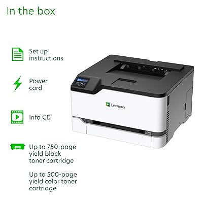 lexmark c3224dw color laser printer 40n9000