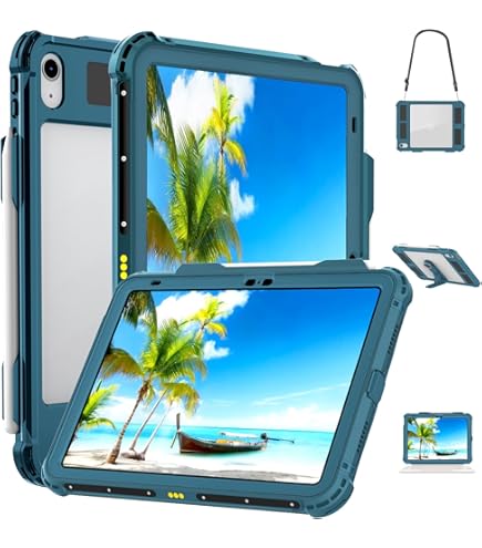 MRUOZRUI Ultimate Protection Compatible With IPad Pro 11 M4 2024 M5 2025 Released 11 Inch - Waterproof, Shockproof, And Dustproof Case Ages And Activities (Black - View #14