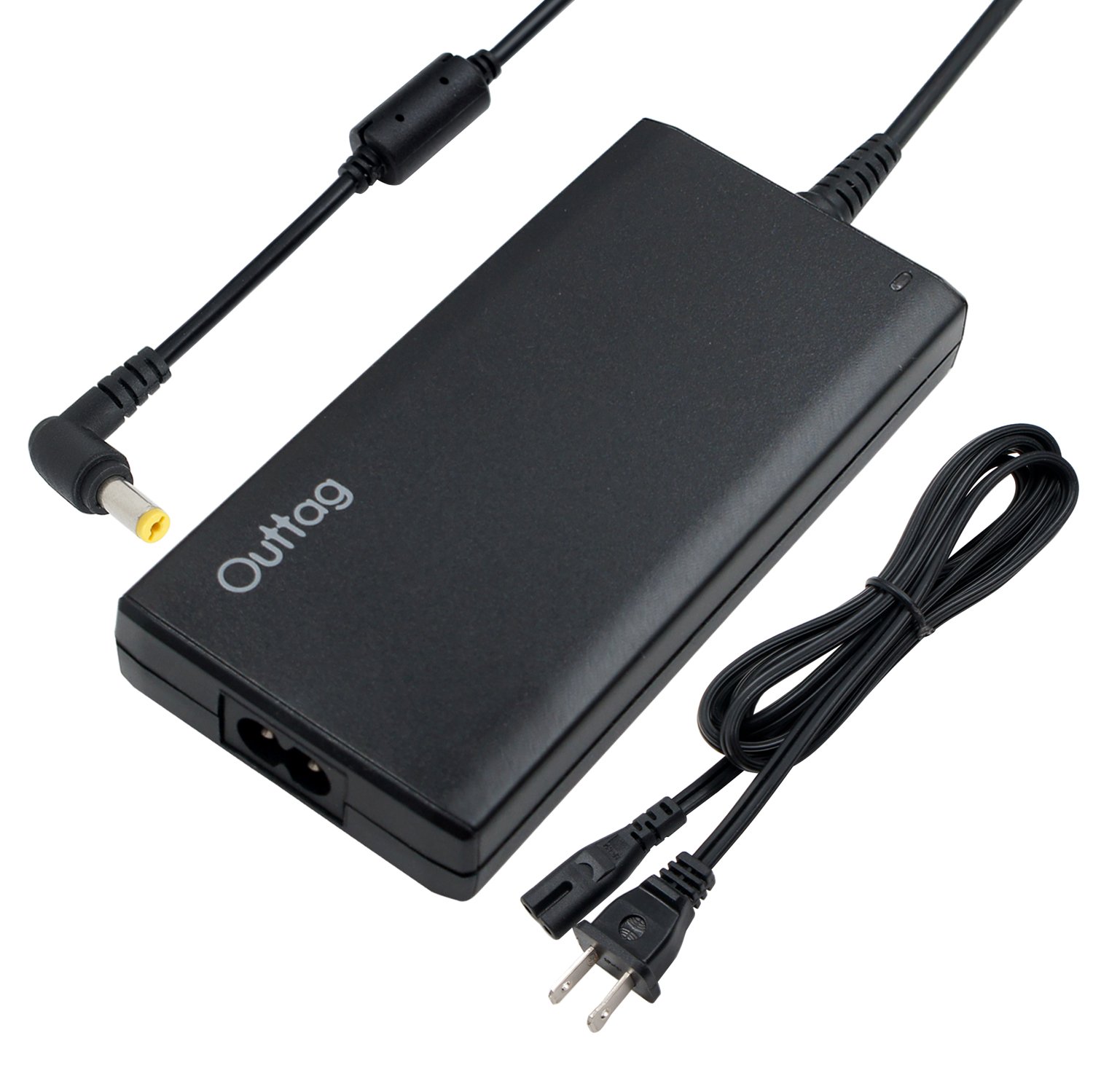 Outtag Acer 65W Laptop AC Power Adapter Charger Slim w/10Ft Cord Replacement for Aspire E15 E5-575-33BM,V3 V5 V7 R7 R3 S3 M3 M5 E5 E15 F5 F15;Also Compatible for 40W E1 E3 E5 ES1 [Tips O.D:5.5mm]-19V