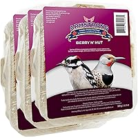 Armstrong Royal Jubilee Berry 'N Nut 3 Pack Suet Cakes 960g, One Size 1 Pack