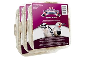 Armstrong Royal Jubilee Berry 'N Nut 3 Pack Suet Cakes 960g, One Size 1 Pack