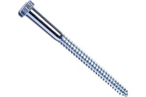 Hard-to-Find Fastener 014973259990 Hex Lag Screws, 5/16 x 4-1/2, Piece-50, zinc