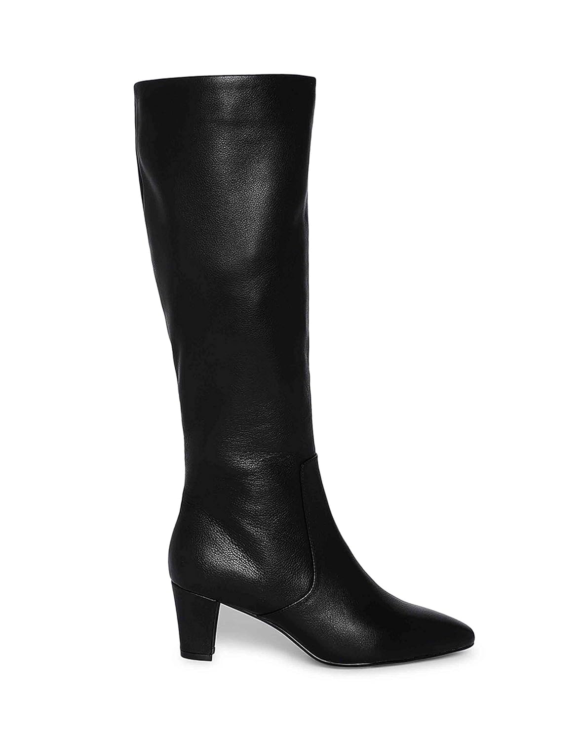black boots knee length