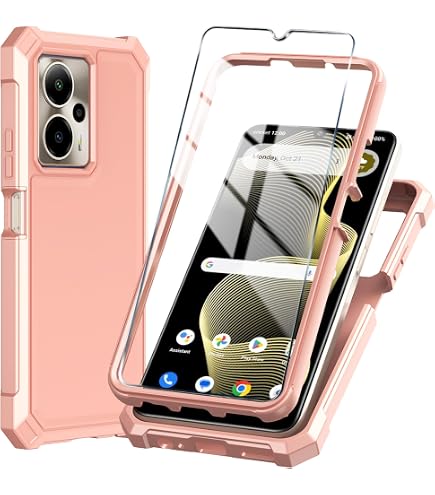 Mocotto Heavy Duty Case For Cricket Outlast 5G 2024 / AT&T Motivate Pro 5G  With Kickstand &