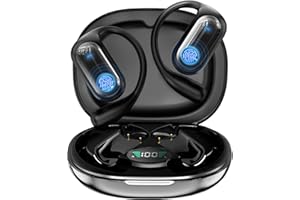 MOZC Translation Earbuds,Open Ear Headphones with Real-Time 168 Language,Bluetooth 5.4 Earphones with 400mAh Charging Case,Wireless Earbuds with HD Calling,Stable Connection,50H Long-Lasting Battery