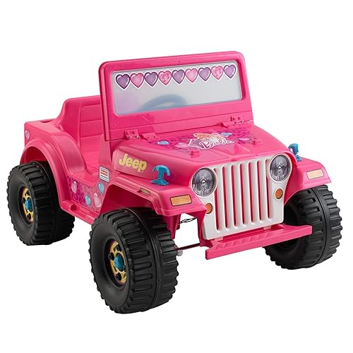 Power Wheels Barbie Jeep Wrangler in Oman Whizz Pre-Kindergarten