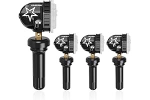 RENECTIV TPMS Sensor 4Pack GM, 315Mhz Tire Pressure Monitor Sensors Compatible with Chevy Silverado GMC Buick Cadillac Hummer Pontiac SAAB Replace OE#13598771 13598772 13586335 20923680