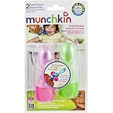 Munchkin Click Lock Food Pouch Spoon Tips - 2 Ea colors may vary