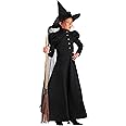 Child Full Length Witch Costume Kid's Deluxe Wicked Witch Costume