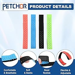 PETCHOR 4PCS Replacement Heart Rate Monitor