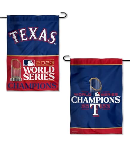 WinCraft Texas Rangers Double-Sided House Flag - 28" X 40", Polyester, MLB Licensed, Readable On Both Sides - View #6