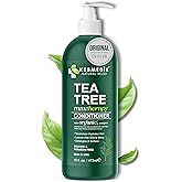 KESMEDIK Tea Tree Oil Conditioner MaxTherapy, Hydrating, Detangles & Softens Hair, Refreshes & Soothes Dry, Itchy Scalp, Anti Dandruff Conditioner, 16 fl oz