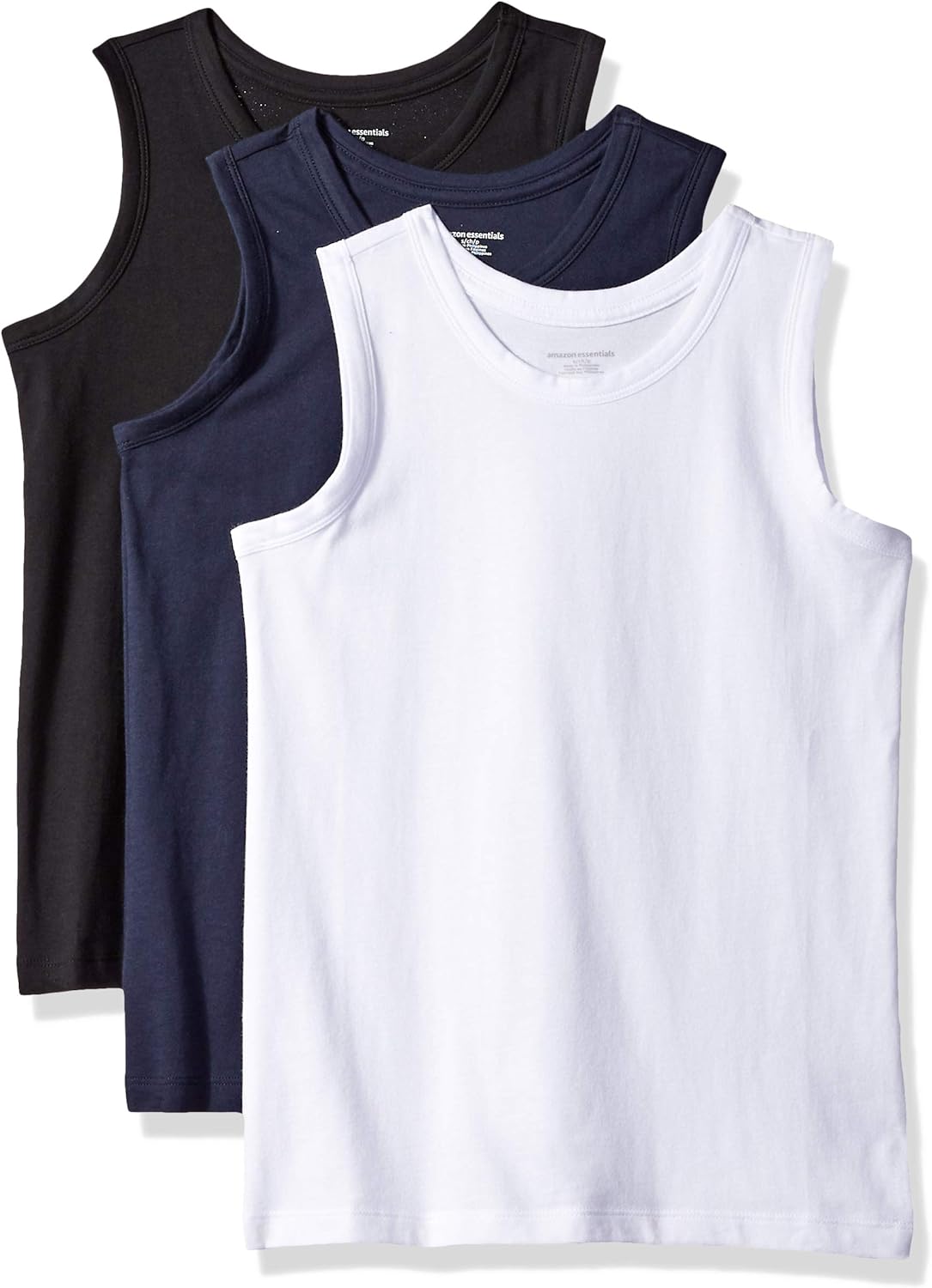 Amazon Essentials Boy's 3-Pack Tank Top