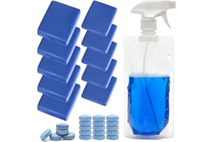 Anglecai 10+21 Pcs Car Clay Bars Kit, 5 Pack 100g Magic Clay Bars/5 Pack 50g Auto Clay Bar/20 Pcs Lubricant Tablets/1 Pcs Spray Bag for Car Detailing Car Wash Clean Damage Free