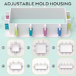 Nicpro Adjustable Molds Housing for Silicone