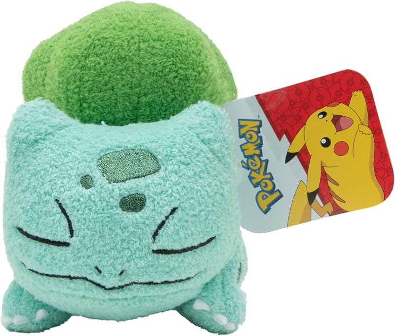 pkw2782 Bulbasaur Sleeping Plush-Felpa Premium de