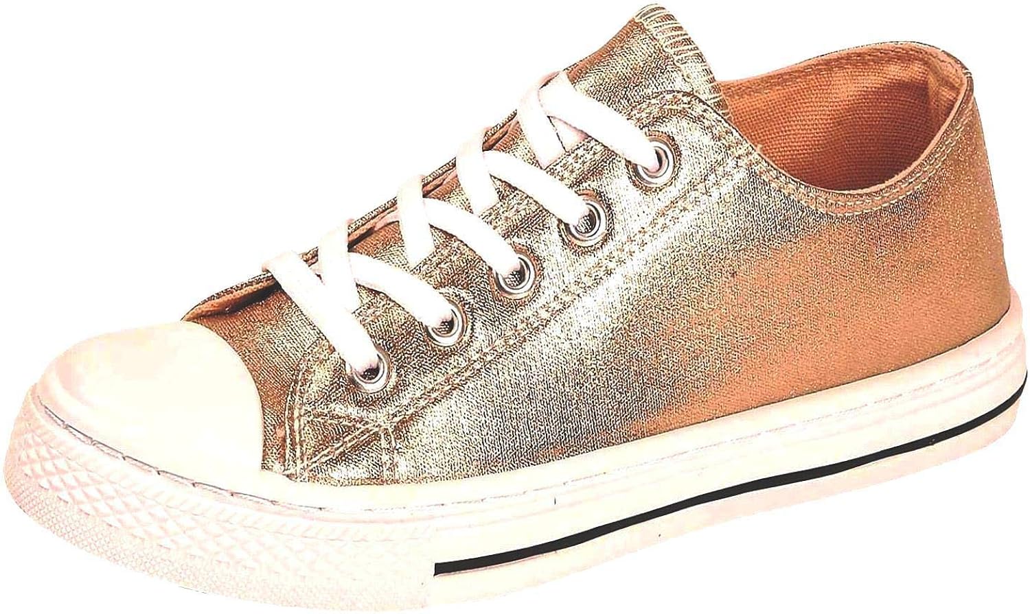 rose gold canvas shoes