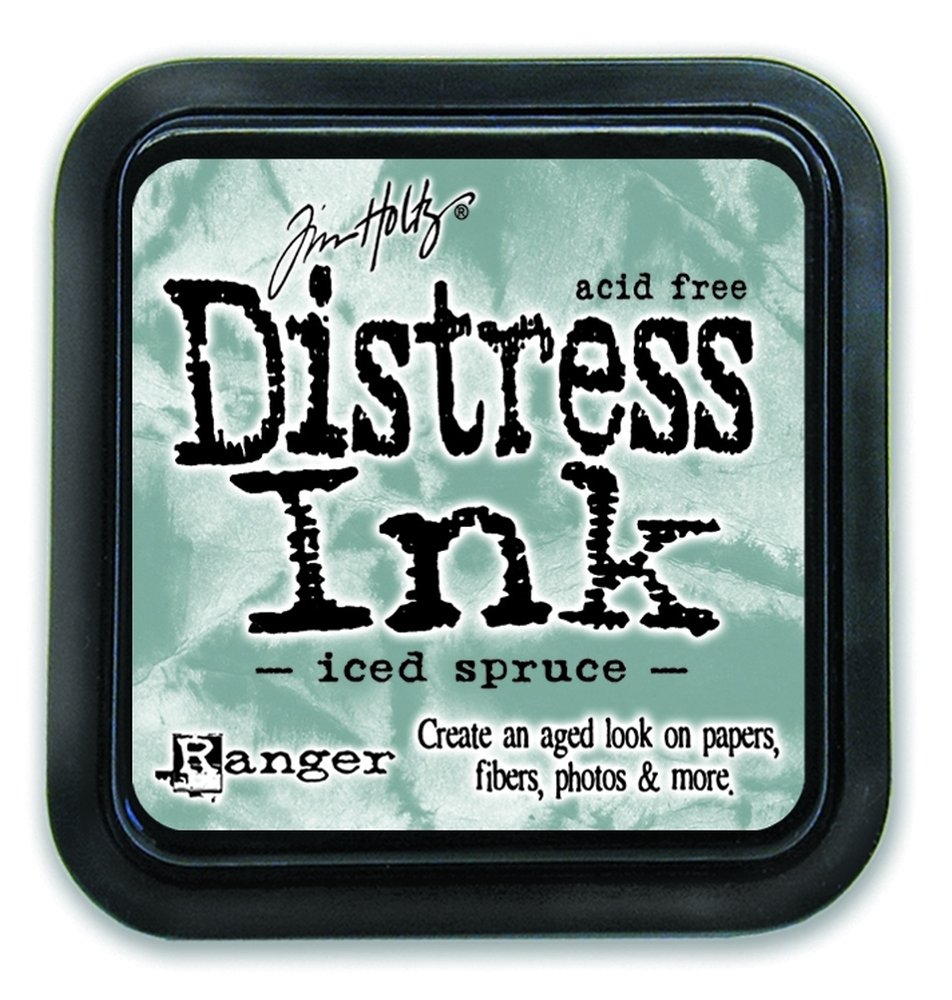 Ranger Tim Holtz Distress Ink Pads, Iced Spruce , Blue