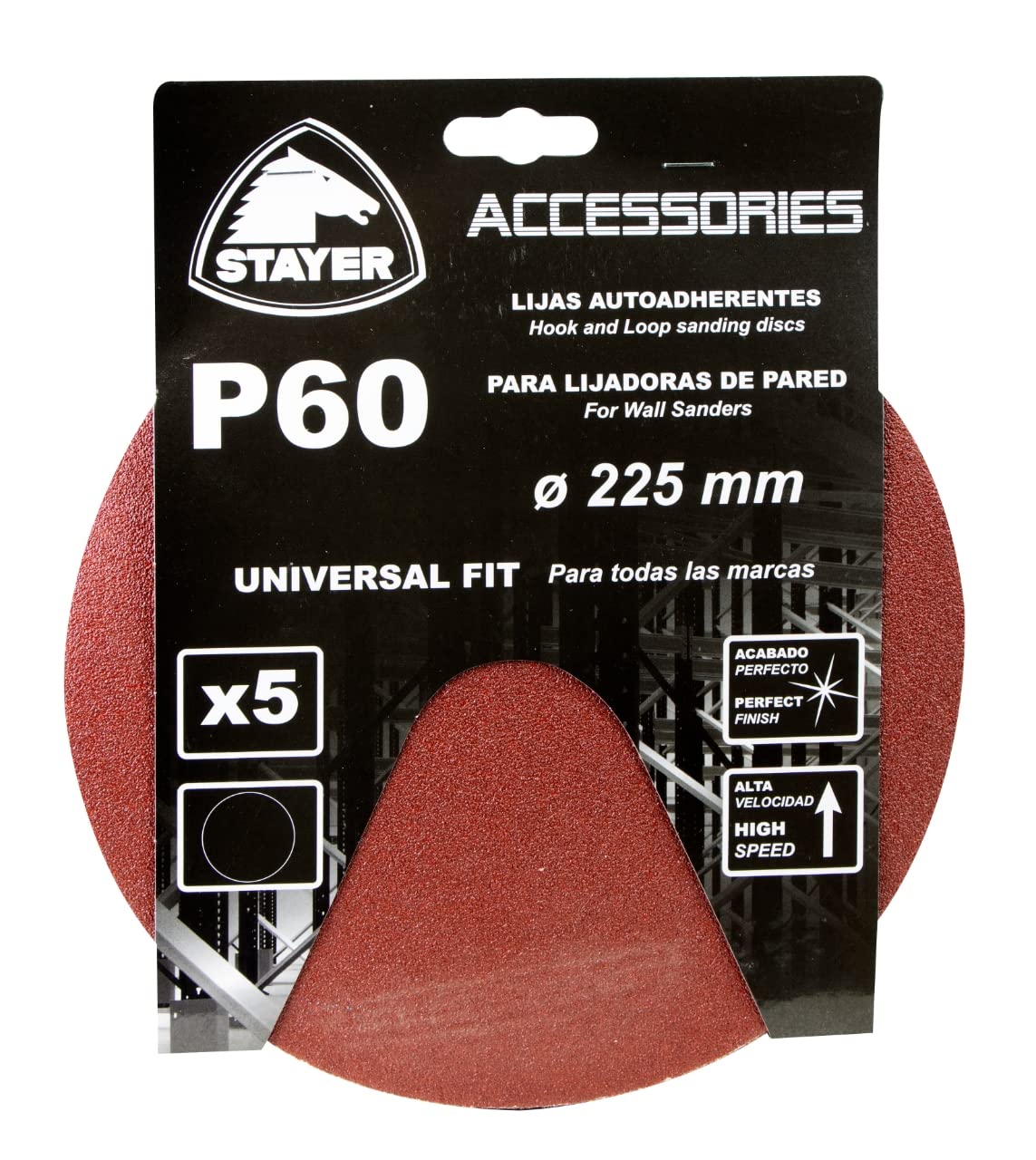 STAYER 12.470 - Set 5 Sandpaper