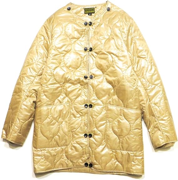 Amazon シックスティエイトブラザーズ 68 Brothers Military Inner Coat コート アウター キルティングコート ミリタリーコート ライナーコート インナーコート サンド コート ジャケット 通販