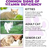 GMOLARSUSCO Cat Multivitamin Drops 15 in 1 Glucosamine Cranberry Immune Support view 4