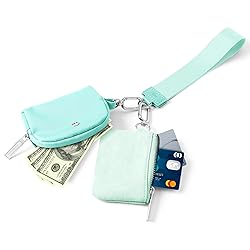 Mum's Memory Mini Zip Around Wristlet Wallet for