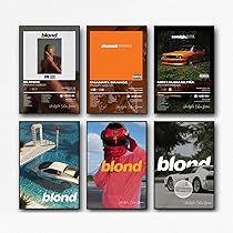 Amazon.com: KAMUFF Frank Ocean Blond Poster Album Cover