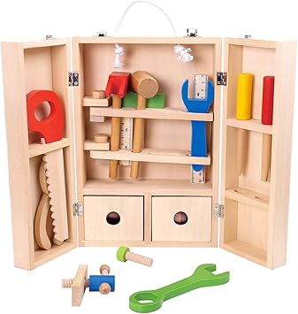 herramientas juguete madera