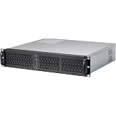 Rosewill 2U Server Chassis Rackmount Case | 4 x 3.5 HDD Bays | Micro-ATX Compatible | 3 x 80mm PWM Fans | 2 x USB 3.0 | RSV-Z2600U