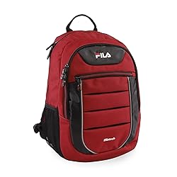Fila Backpack, Heather Red, One Size