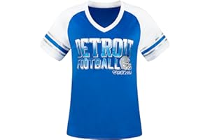 Simapak Womens Football Fans Athletic City Raglan T-Shirts - White & Blue