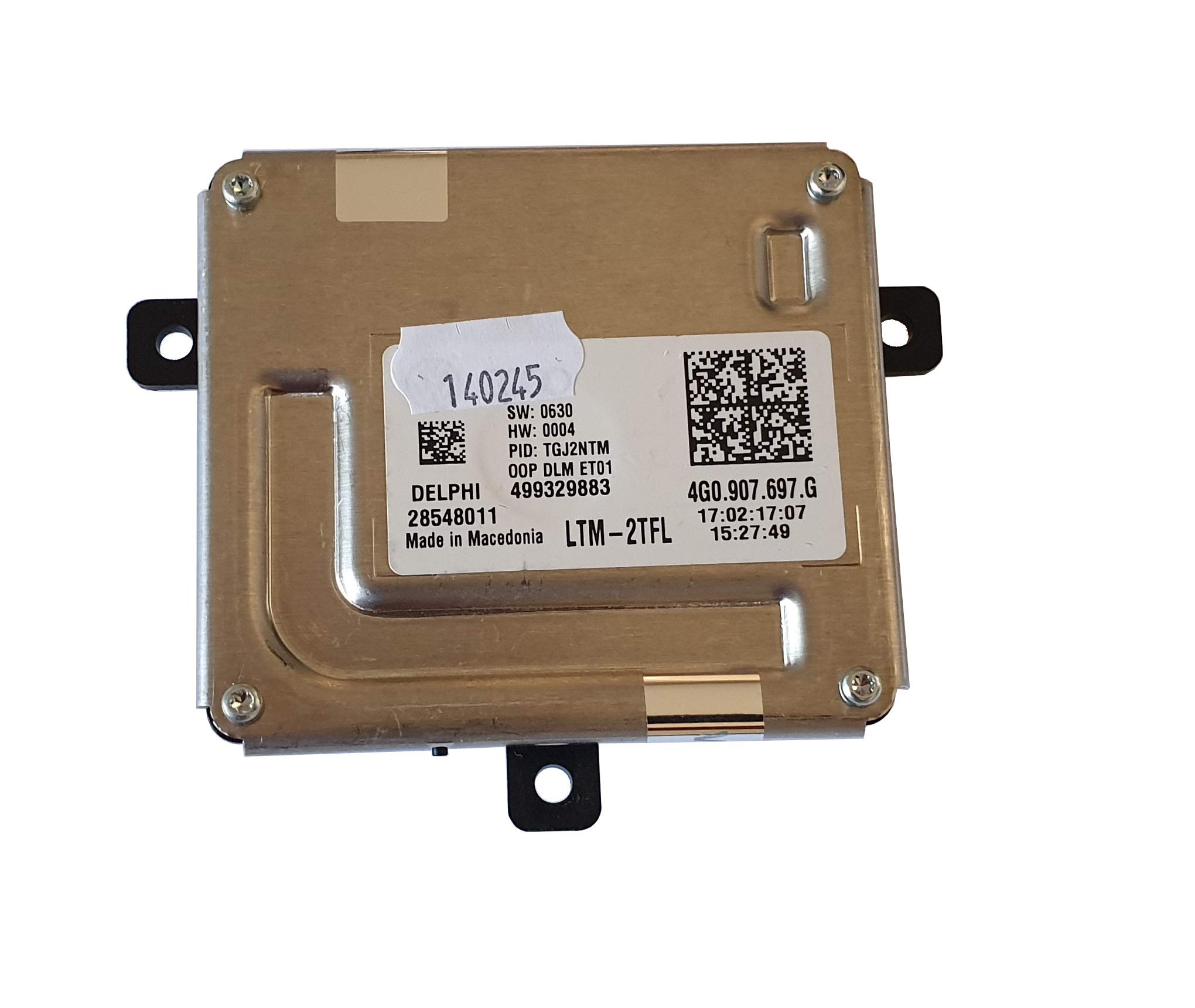 Delphi, LED daytime running light control unit, headlight power module, LTM-2TFL, 4G0907697G