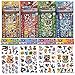 XY POKEMON Assorted Hologram 3D Puffy Sticker Set : 10 Sheets 1 Set (Random)