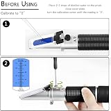 V Hand-held Alcohol Refractometer 0-80% v/v Tester view 4