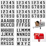 120 PCS Reflective Mailbox Number and Letters